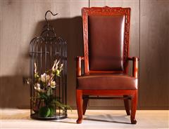 卓木王红木 缅甸花梨椅子 人民大会堂委员长椅 红木椅子 新中式椅子 中式家具定制